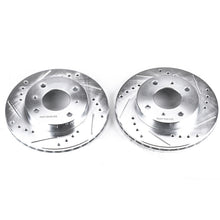 画像をギャラリービューアに読み込む, Power Stop 91-96 Infiniti G20 Front Evolution Drilled &amp; Slotted Rotors - Pair
