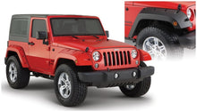 画像をギャラリービューアに読み込む, Bushwacker 07-18 Jeep Wrangler Pocket Style Flares 2pc - Black