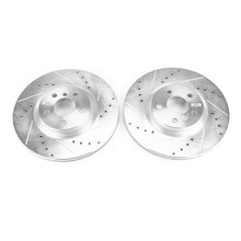 画像をギャラリービューアに読み込む, Power Stop 16-18 BMW X1 Front Evolution Drilled &amp; Slotted Rotors - Pair