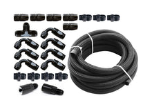 画像をギャラリービューアに読み込む, Torque Solution Braided Fuel Line Kit for -6 Aeromotive FPR: Subaru WRX 02-14 / Subaru STI 07-18