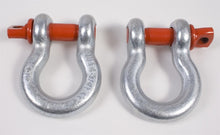 画像をギャラリービューアに読み込む, Rugged Ridge 3/4in 9500lb D-Shackle Set