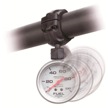 画像をギャラリービューアに読み込む, Autometer 2 5/8 inch Black Roll Pod for 1 5/8 inch Roll Cage