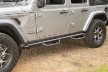 画像をギャラリービューアに読み込む, Rugged Ridge Spartan Nerf Bar Textured Black 18-20 Jeep Wrangler JL 4 Door