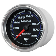 画像をギャラリービューアに読み込む, Autometer Cobalt 66.7mm 140-280 Degree F Mechanical Oil Temperature Gauge