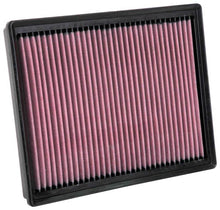 画像をギャラリービューアに読み込む, K&amp;N 17-19 SsanYong Rexton L4-2.2L DSL Replacement Drop In Air Filter
