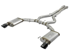 画像をギャラリービューアに読み込む, aFe MACHForce XP 3in 304 SS Cat-Back Exhausts w/ Black Tips 15-17 Ford Mustang GT V8-5.0L/V6-3.7L