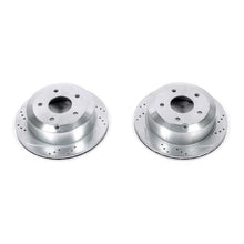 画像をギャラリービューアに読み込む, Power Stop 05-06 Pontiac GTO Rear Evolution Drilled &amp; Slotted Rotors - Pair