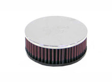 画像をギャラリービューアに読み込む, K&amp;N Universal Round Clamp-On Air Filter 2in. Flange / 5-3/8in. OD / 2in. Height