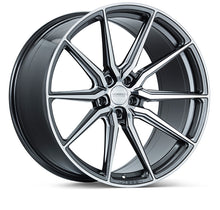 画像をギャラリービューアに読み込む, Vossen HF-3 19x8.5 / 5x114.3 / ET32 / Flat Face / 73.1 - Gloss Graphite Polished Wheel