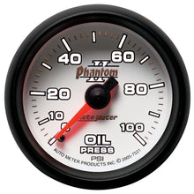 画像をギャラリービューアに読み込む, Autometer Phantom II 52.4mm Mechanical 0-100psi Oil Pressure Gauge