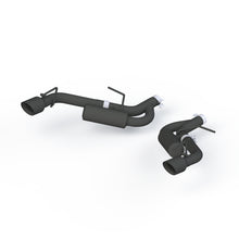 画像をギャラリービューアに読み込む, MBRP 16-19 Chevrolet Camaro 2.5in Black Coated Non NPP Axle Back Exhaust System - 4in Dual Wall Tips