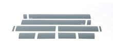 画像をギャラリービューアに読み込む, Putco 07-13 Chevy Silv Ext Cab 5.5ft Short Box - 6in Wide - 12pcs Black Platinum Rocker Panels