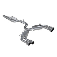 画像をギャラリービューアに読み込む, MBRP 15-18 Audi S3 304SS 3in Quad Split Rear Exit C/B System