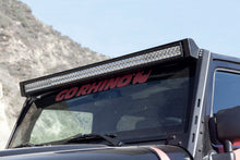 画像をギャラリービューアに読み込む, Go Rhino 07-18 Jeep Wrangler JK WLF Windshield Light Mount Frame - 50in Light Bar