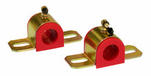 画像をギャラリービューアに読み込む, Prothane Universal 90 Deg Greasable Sway Bar Bushings - 26MM - Type B Bracket - Red