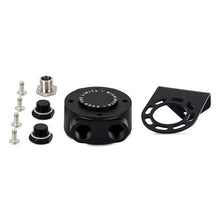 画像をギャラリービューアに読み込む, Mishimoto 3/4 - 16 Thread Remote Oil Filter Mount - Black