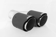 画像をギャラリービューアに読み込む, MBRP Universal Carbon Fiber Dual Tip 3.5in OD/2.5in Inlet