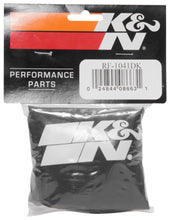画像をギャラリービューアに読み込む, K&amp;N Black Drycharger Round Tapered Custom Air Filter Wrap