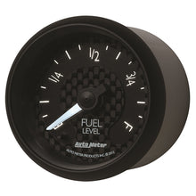 画像をギャラリービューアに読み込む, Autometer GT Series 52mm Full Sweep Electronic 0-280 ohm Fuel Level Programmable Empty-Full Range