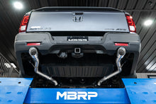 画像をギャラリービューアに読み込む, MBRP 21-22 Honda Ridgeline Aluminized Steel 2.5in Cat-Back - Dual Split Rear Exit