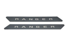画像をギャラリービューアに読み込む, Putco 19-20 Ford Ranger SuperCab - w/ RANGER Etching (2pcs) Black Platinum Door Sills