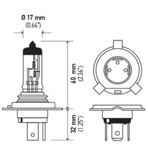 画像をギャラリービューアに読み込む, Hella Optilux H4 12V / 60/55W XY Xenon Yellow Bulb