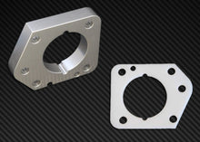 画像をギャラリービューアに読み込む, Torque Solution Throttle Body Spacer (Silver): Honda Civic LX/EX/DX 2006-2011