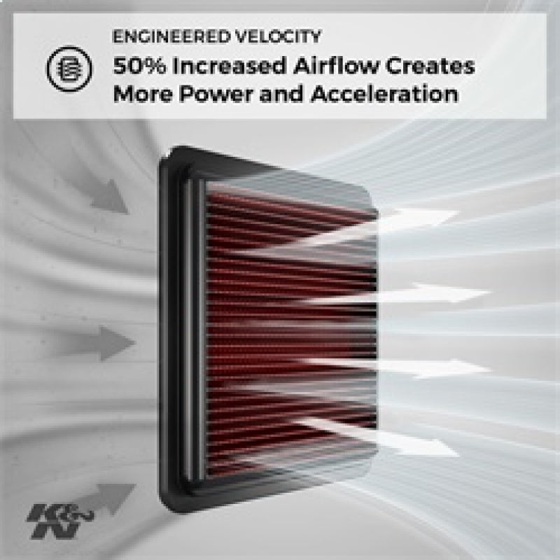 K&N Replacement Air Filter 18-20 Suzuki Jimny II 1.5L L4