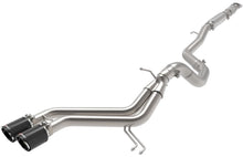 画像をギャラリービューアに読み込む, aFe Takeda 2-1/2in to 3in  SS-304 Cat-Back Exhaust w/ C/F Tips 13-17 Hyundai Veloster L4-1.6L