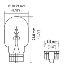 画像をギャラリービューアに読み込む, Hella Bulb 2825 12V 5W 4CP W2.1x9.5d T3.25