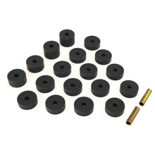 画像をギャラリービューアに読み込む, Rugged Ridge Body Mount Kit Black 74-75 Jeep CJ5
