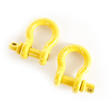 画像をギャラリービューアに読み込む, Rugged Ridge Yellow 3/4in D-Rings