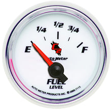 画像をギャラリービューアに読み込む, AutoMeter Gauge Fuel Level 2-1/16in. 0 Ohm(e) to 90 Ohm(f) Elec C2
