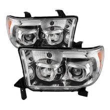 画像をギャラリービューアに読み込む, xTune Toyota Tundra 07-13 Projector Headlights Eliminates AFS LED Halo Chrome PRO-JH-TTUN07-CFB-C