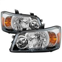 画像をギャラリービューアに読み込む, xTune Toyota Highlander 04-06 (Non Hybrid Models) OEM Style Headlights Chrome HD-JH-THIGH04-AM-C
