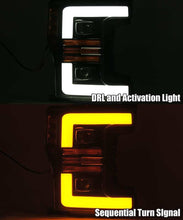 画像をギャラリービューアに読み込む, AlphaRex 17-19 Ford F-250 SD PRO-Series Proj Headlight Plnk Style Matte Blk w/Activ Light/Seq Signal