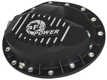 画像をギャラリービューアに読み込む, aFe Power Pro Series Rear Differential Cover Black w/Machined Fins 16-17 Nissan Titan XD(AAM 9.5-14)