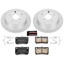 画像をギャラリービューアに読み込む, Power Stop 06-13 Lexus IS250 Rear Z17 Evolution Geomet Coated Brake Kit