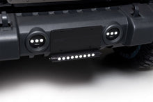画像をギャラリービューアに読み込む, Putco 07-18 Jeep Wrangler - SS Black Grille w/ 20in Luminix Light Bar Designer FX Grilles