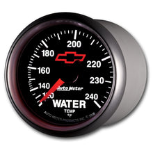 画像をギャラリービューアに読み込む, Autometer Sport-Comp II 2-1/16in 120-240 Deg Mechanical Water Temp Gauge - Bowtie Black