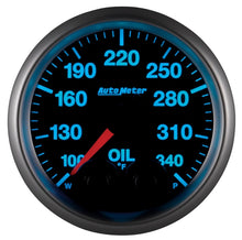 画像をギャラリービューアに読み込む, Autometer Elite 52mm 100-340 Deg F Oil Temp Peak &amp; Warn w/ Electronic Control Gauge