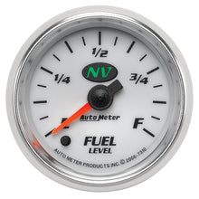 画像をギャラリービューアに読み込む, AutoMeter Gauge Fuel Level 2-1/16in. 0-280 Ohm Programmable NV