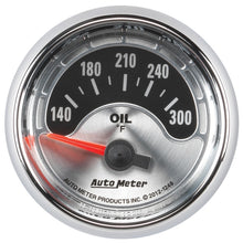 画像をギャラリービューアに読み込む, Autometer American Muscle 2-1/16in Short Sweep Electric 140-300 Deg F Oil Temp Gauge