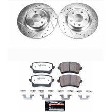 画像をギャラリービューアに読み込む, Power Stop 09-16 Audi A4 Rear Z26 Street Warrior Brake Kit