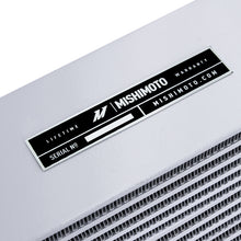 画像をギャラリービューアに読み込む, Mishimoto Heavy-Duty Oil Cooler - 10in. Opposite-Side Outlets - Silver