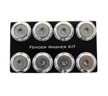 画像をギャラリービューアに読み込む, NRG Fender Washer Kit w/Color Matched M8 Bolt Rivets For Plastic (Silver) - Set of 8