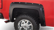 画像をギャラリービューアに読み込む, Bushwacker 15-18 Chevy Silverado 2500 HD Fleetside Pocket Style Flares 2pc 78.8/97.8in Bed - Black