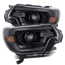 画像をギャラリービューアに読み込む, AlphaRex 12-15 Toyota Tacoma PRO-Series Projector Headlights Plank Style Alpha Black w/DRL