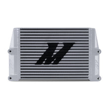 画像をギャラリービューアに読み込む, Mishimoto Heavy-Duty Oil Cooler - 10in. Same-Side Outlets - Silver