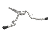 画像をギャラリービューアに読み込む, Kooks 2021+ Ford F150 2.7/3.5/5.0L 3in Dual Cat-Back Side Exit Exhaust w/Black Tips